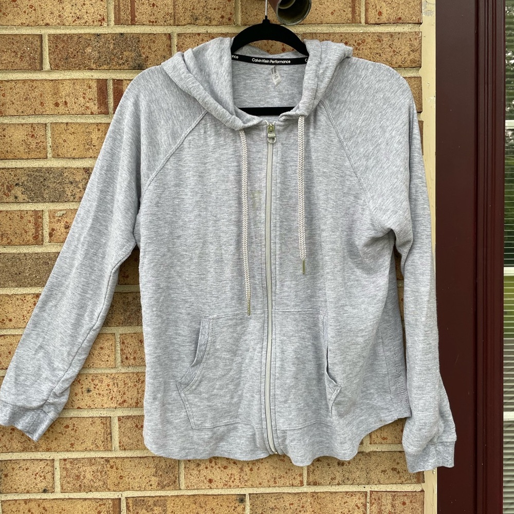 Calvin Klein zipped hoodie
